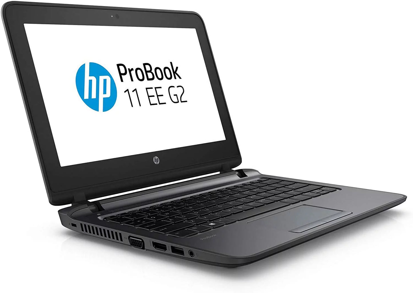 Restored hp probook 11 g2 11.6" notebook computer intel celeron 1.60 ghz 4 gb 128 gb ssd w10p (refurbished)