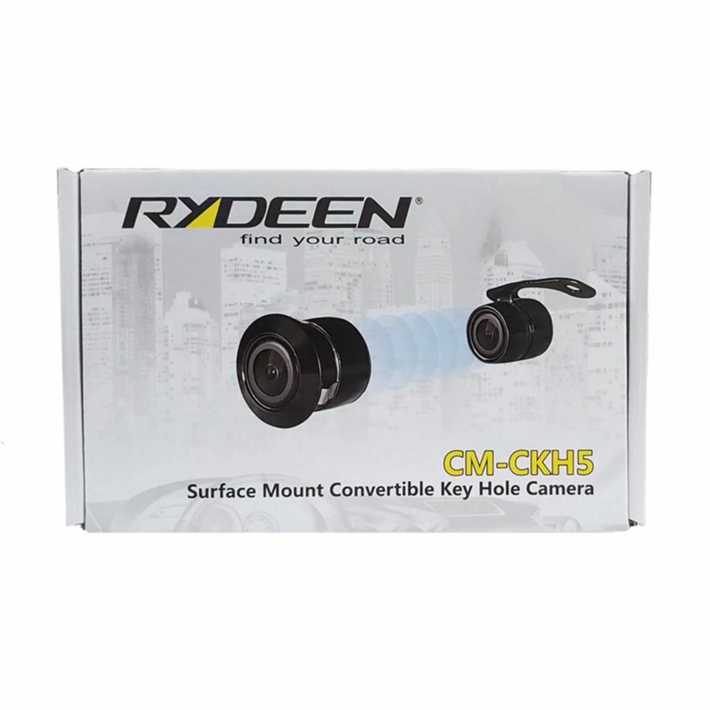 Rydeen cmos iv surface mount convertible key hole camera with night vision