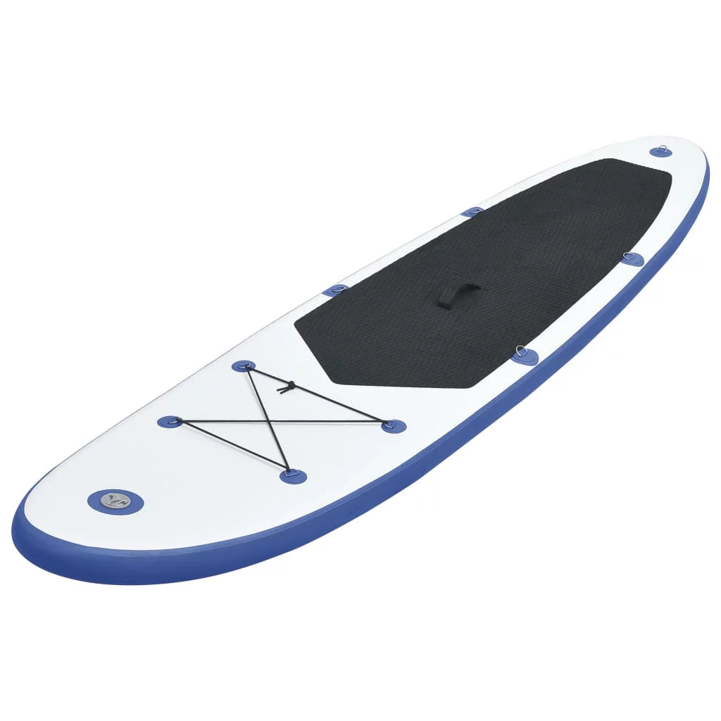 Stand up paddle board set sup surfboard inflatable blue and white