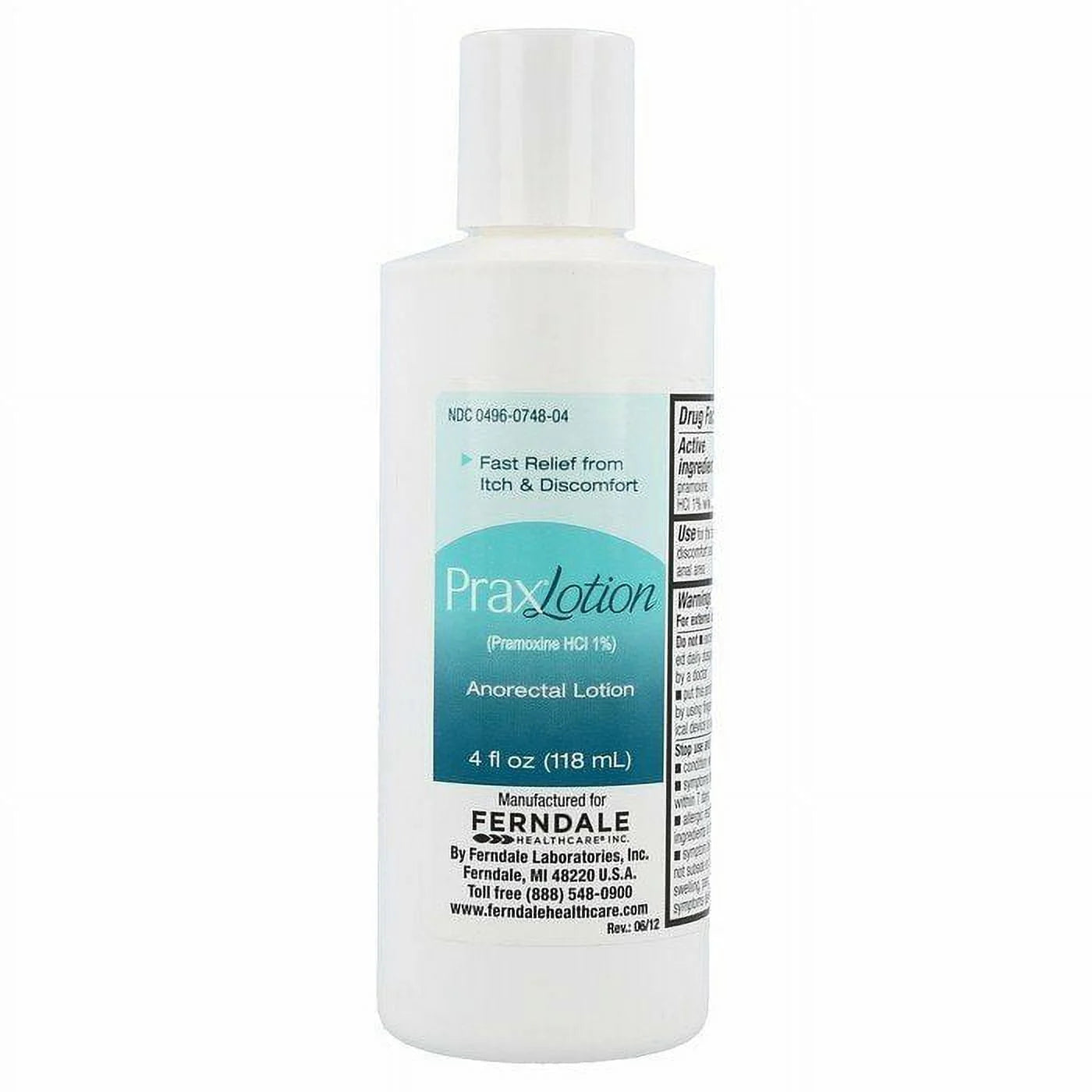 Ferndale prax lotion, 4 fl. oz.