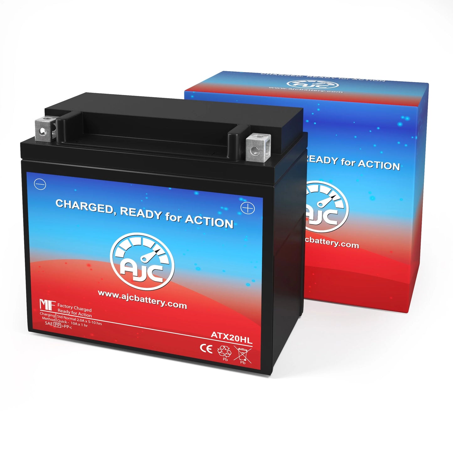 Ajc battery compatible with kawasaki (jet ski) jt900 sts 900 900cc personal watercraft replacement battery (1997-2005)