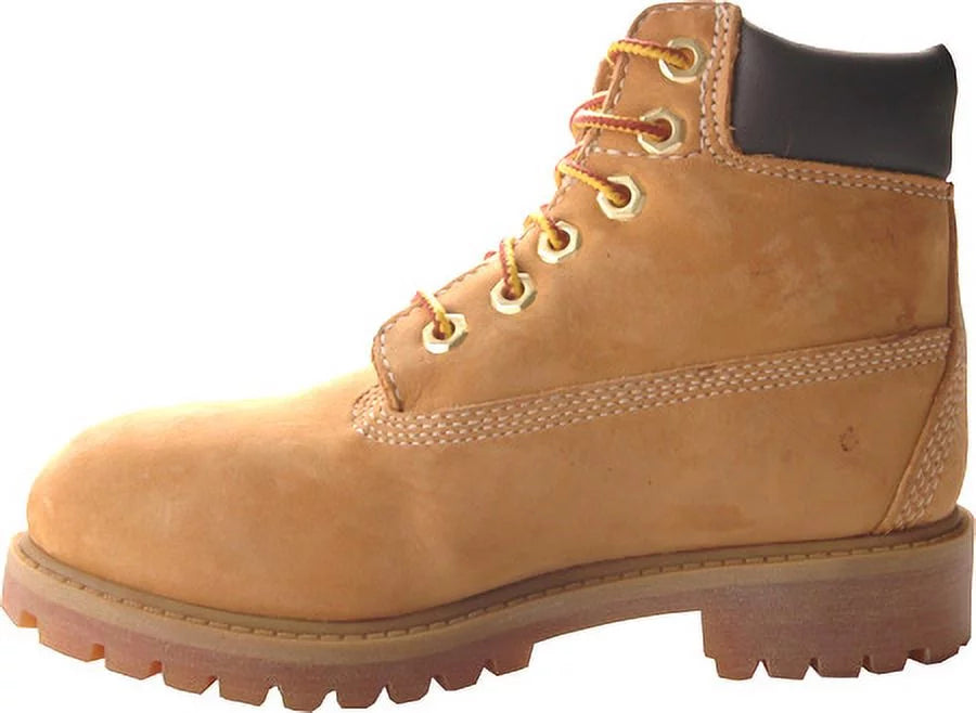 Timberlandtimberland 6-inch premium waterproof junior big kids bootswheat nubuck5w