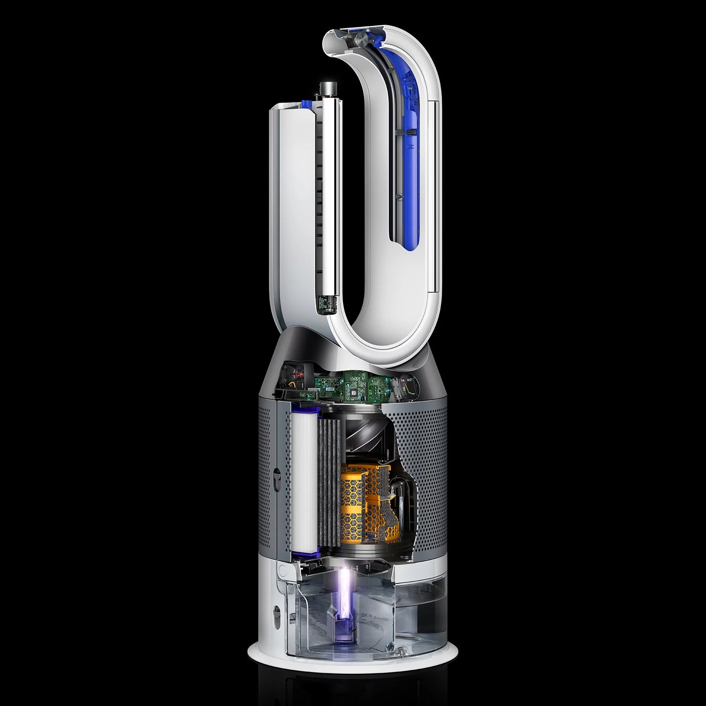 Dyson pure humidify+cool™ purifying humidifying fan ph01| white | refurbished