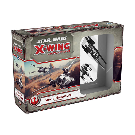 Star wars x-wing miniatures game - saw's renegades expansion pack