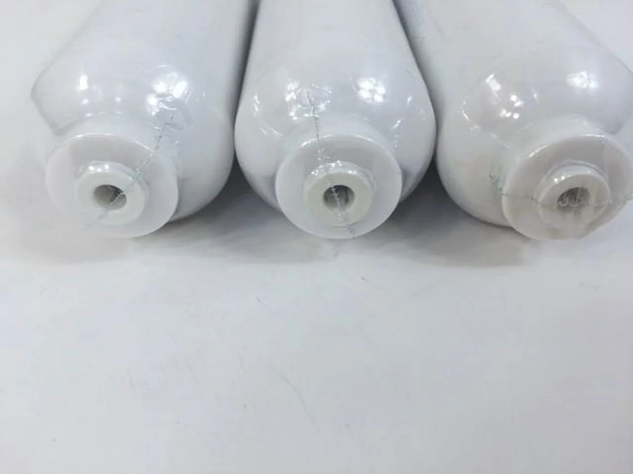 New 3 pack aicro-q 10"  2" inline filter w/ 1/4" built-in quick-connect fitting