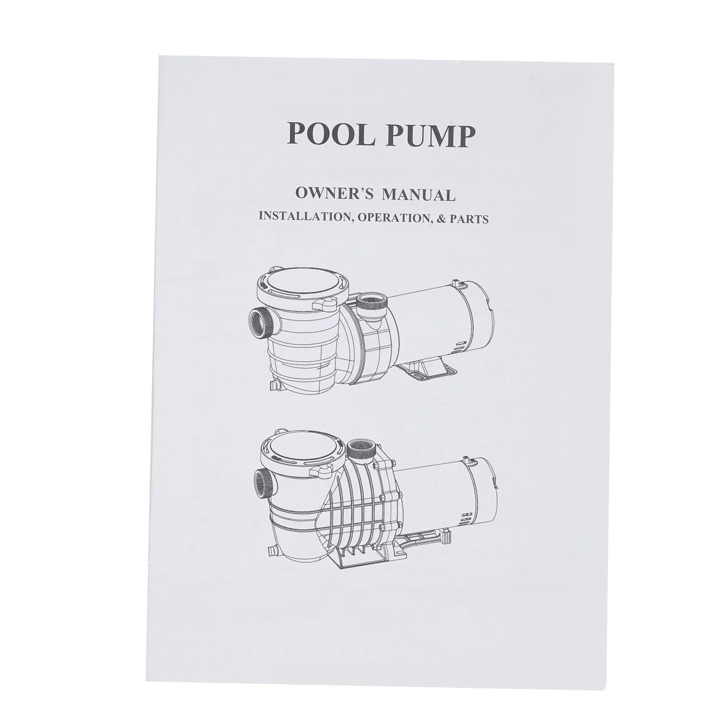 Denest hbp1500ⅱ 2.0hp 1500w inground/ above ground swimming pool pump with strainer basket and connectors