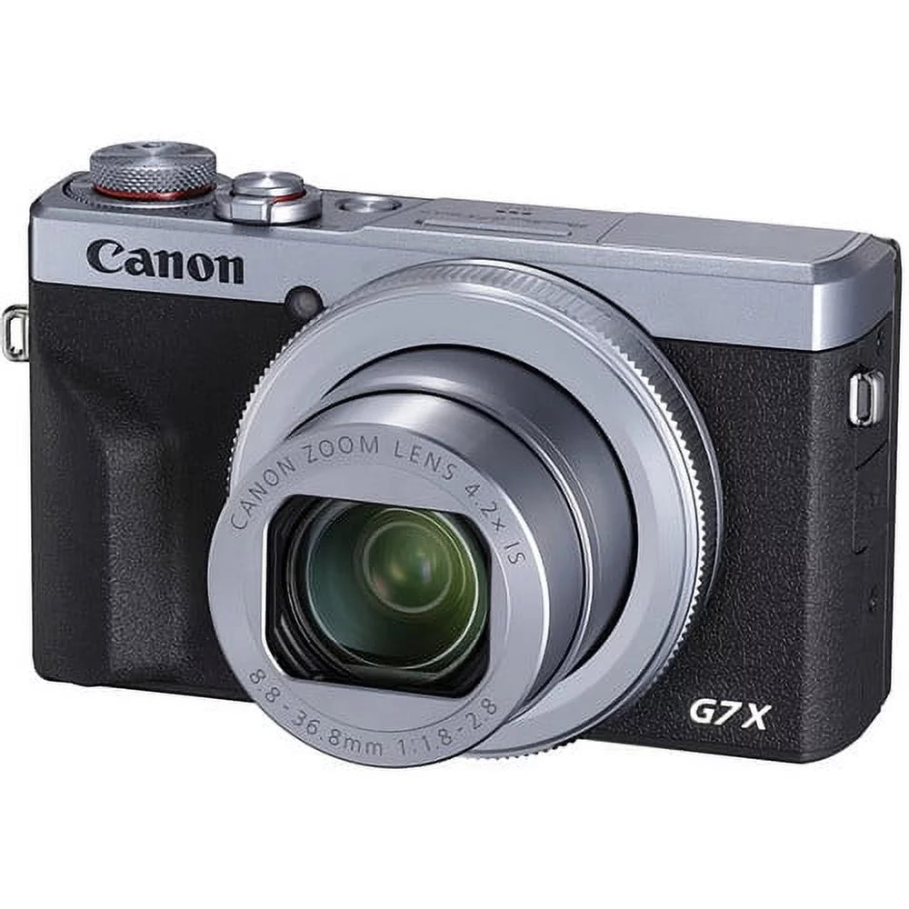 Canon - powershot g7 x mark iii 20.1-megapixel digital camera - silver - premium accessories bundle - international version