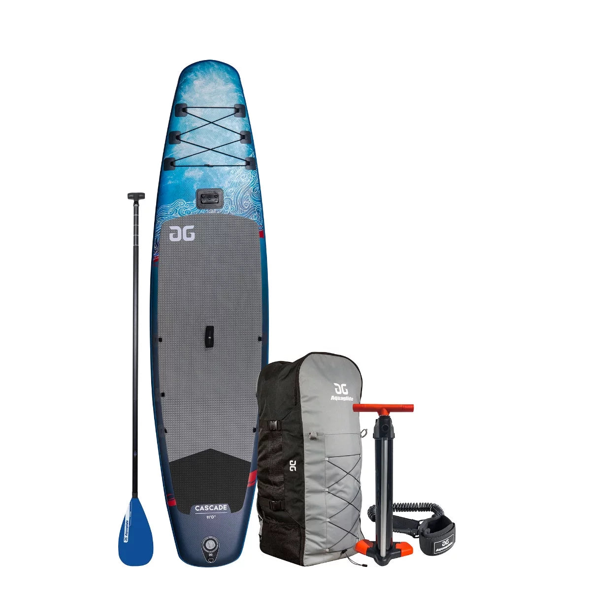 Aquaglide aquaglide cascade inflatable sup package