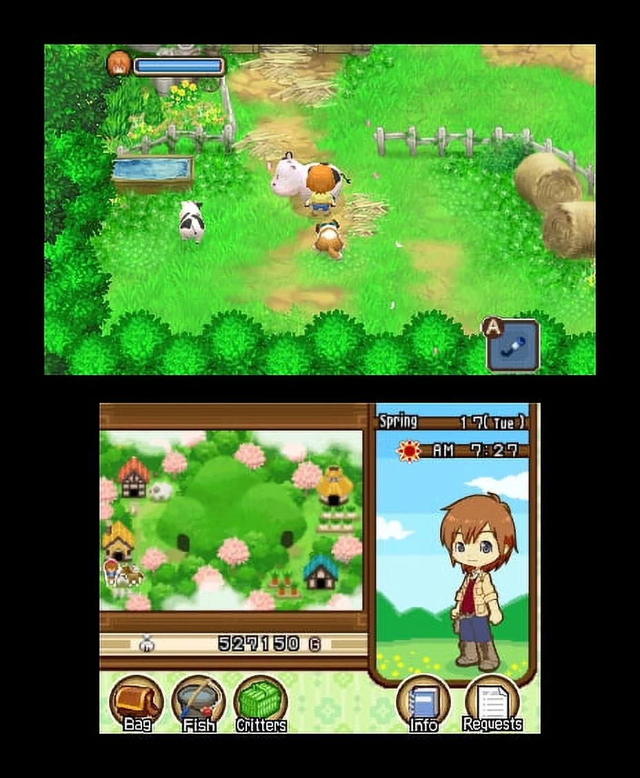 Nintendo 3ds - harvest moon: tale of two towns