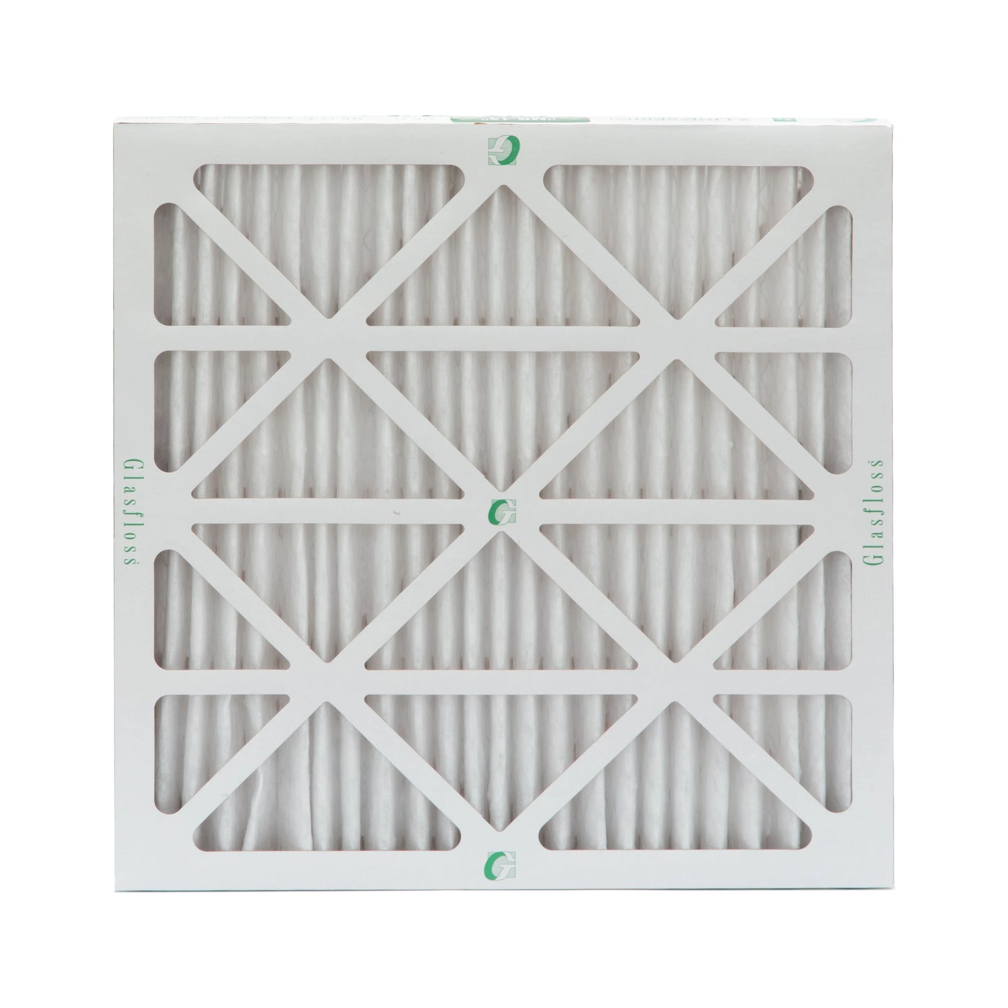 3 pack of 12x12x2 merv 10 pleated 2" inch air filters by glasfloss. actual size: 11-1/2 x 11-1/2 x 1-3/4