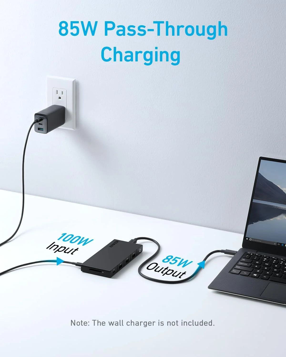 Anker 364 usb c hub (10-in-1, dual 4k hdmi) with max 100w power delivery, dual 4k hdmi ports, 4 usb-a and usb-c data ports, ethernet and sd card slot for dell notebook computer, thinkpad, and more