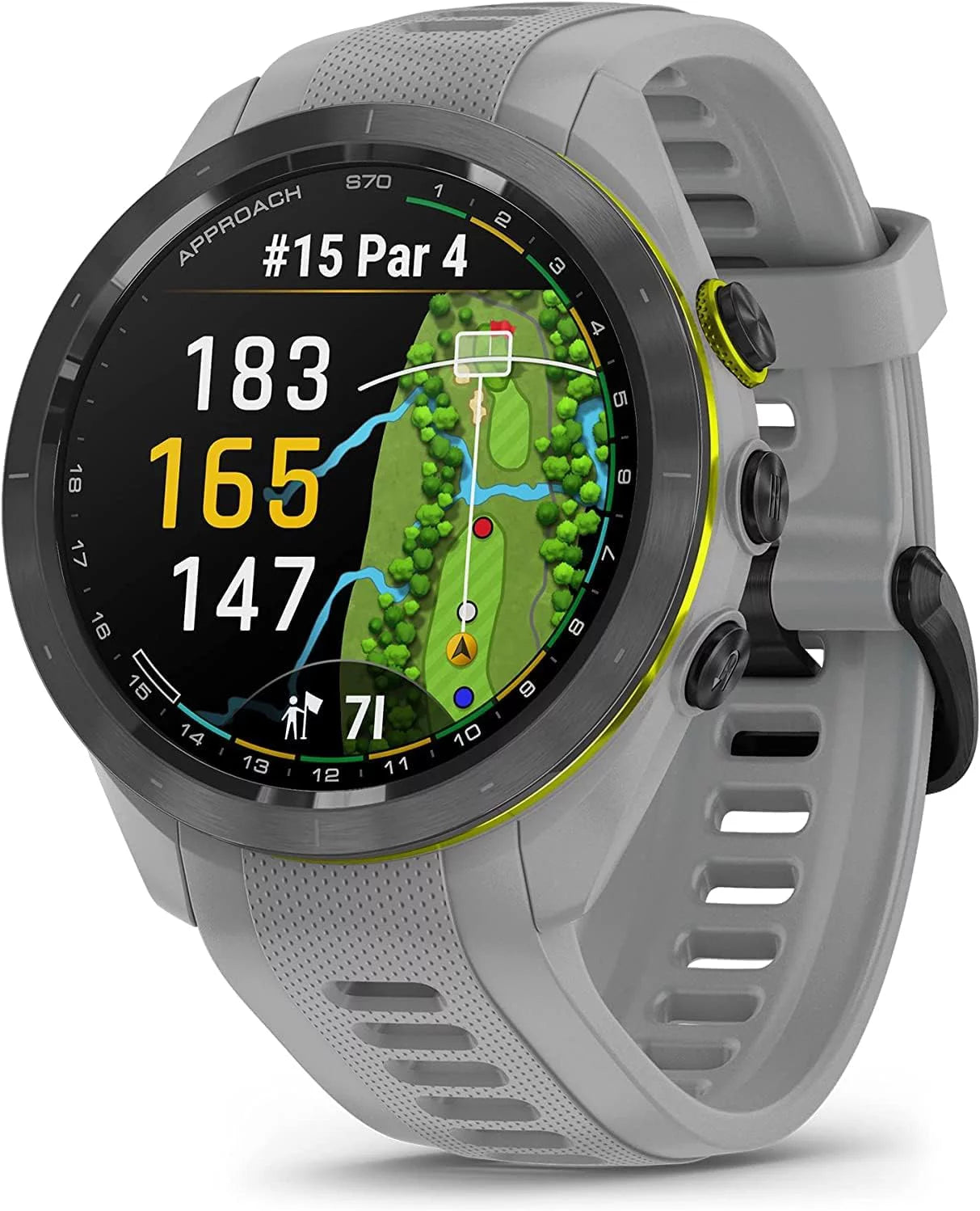 Garmin approach s70, black (47mm) with accessories