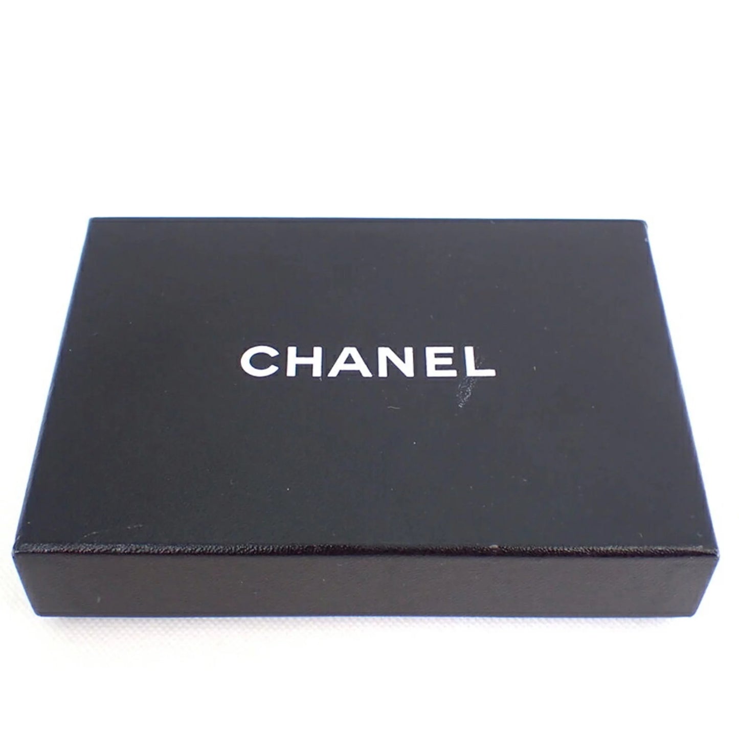 Pre-owned chanel chanel sparkling chain pouch coin case (good)