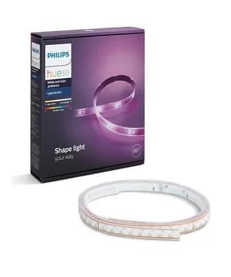 Philips hue connector led smart lightstrip plus white and color ambiance 1 pk