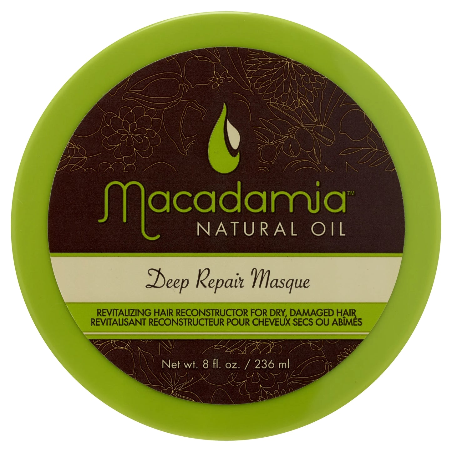 Deep repair masque by macadamia oil for unisex - 8.5 oz masque