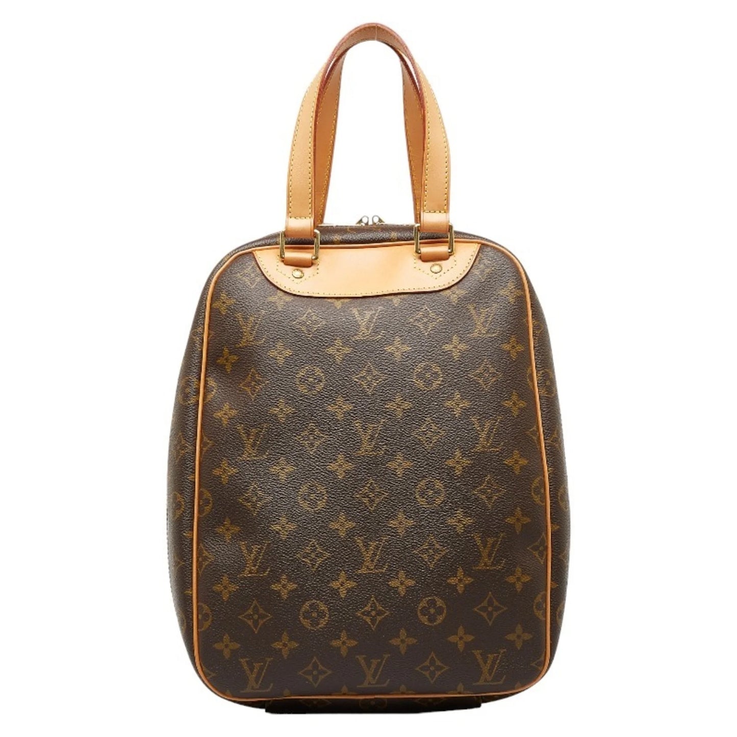 Pre-owned louis vuitton monogram excursion handbag m41450 brown pvc leather women's louis vuitton (good)