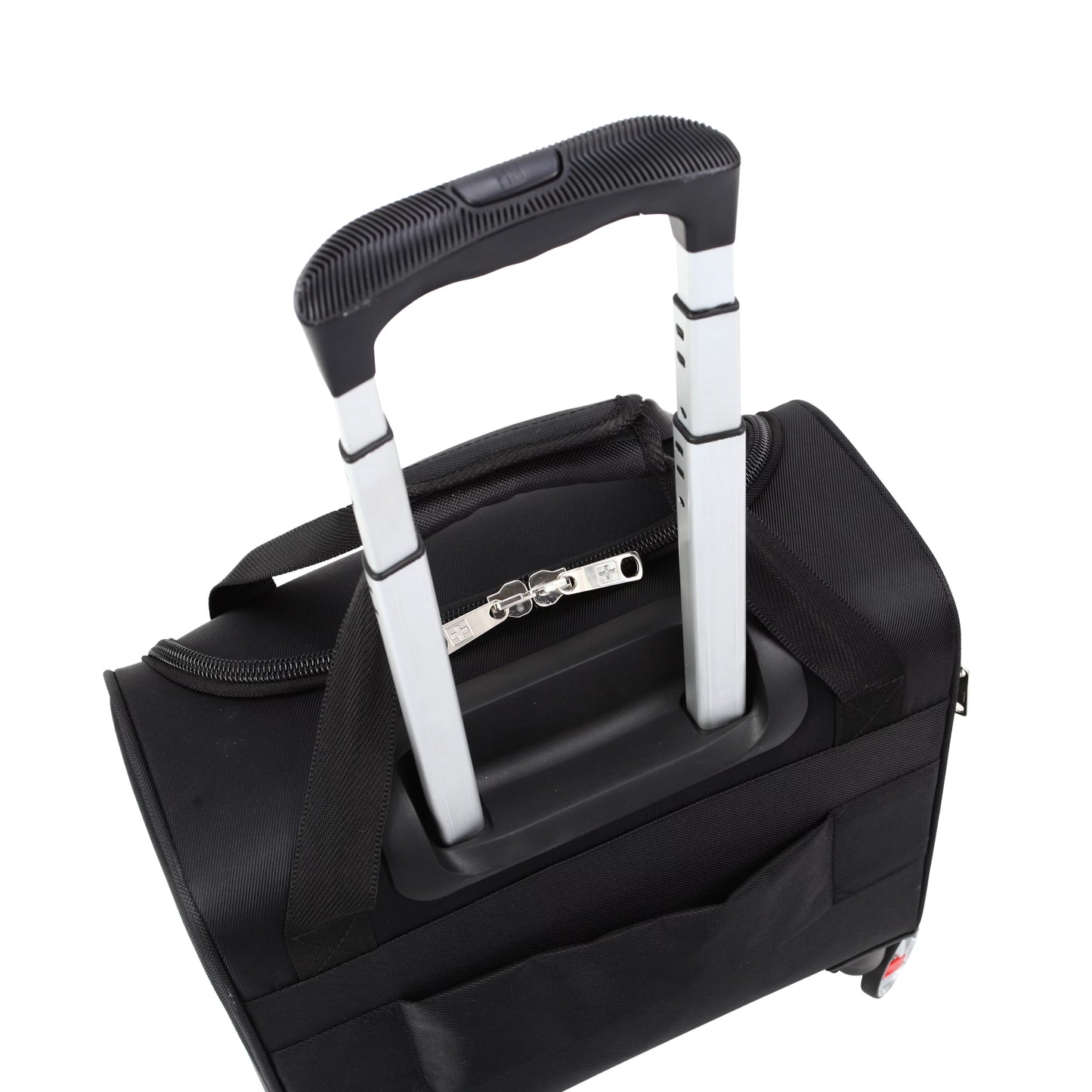 Swisstech executive 14" carry- on 8-wheel underseater carry-on luggage, black (walmart exclusive)