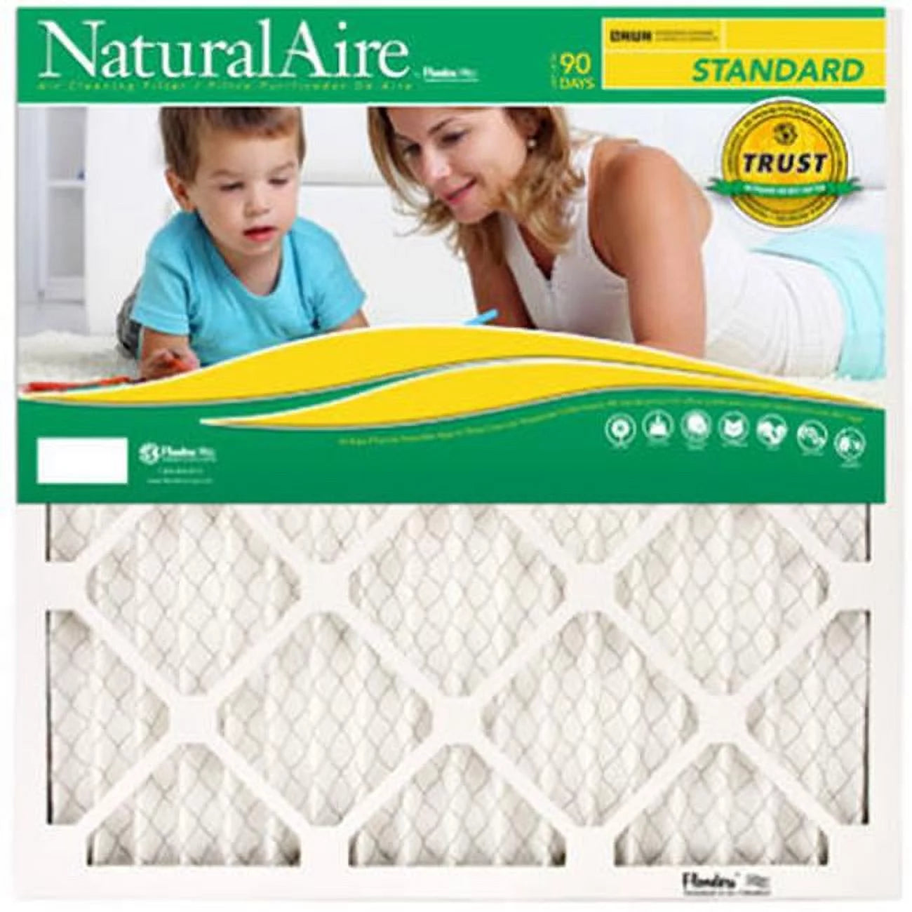 Flanders 84858.011630 29.88 x 0.81 in. naturalaire standard pleated air filter - pack of 12