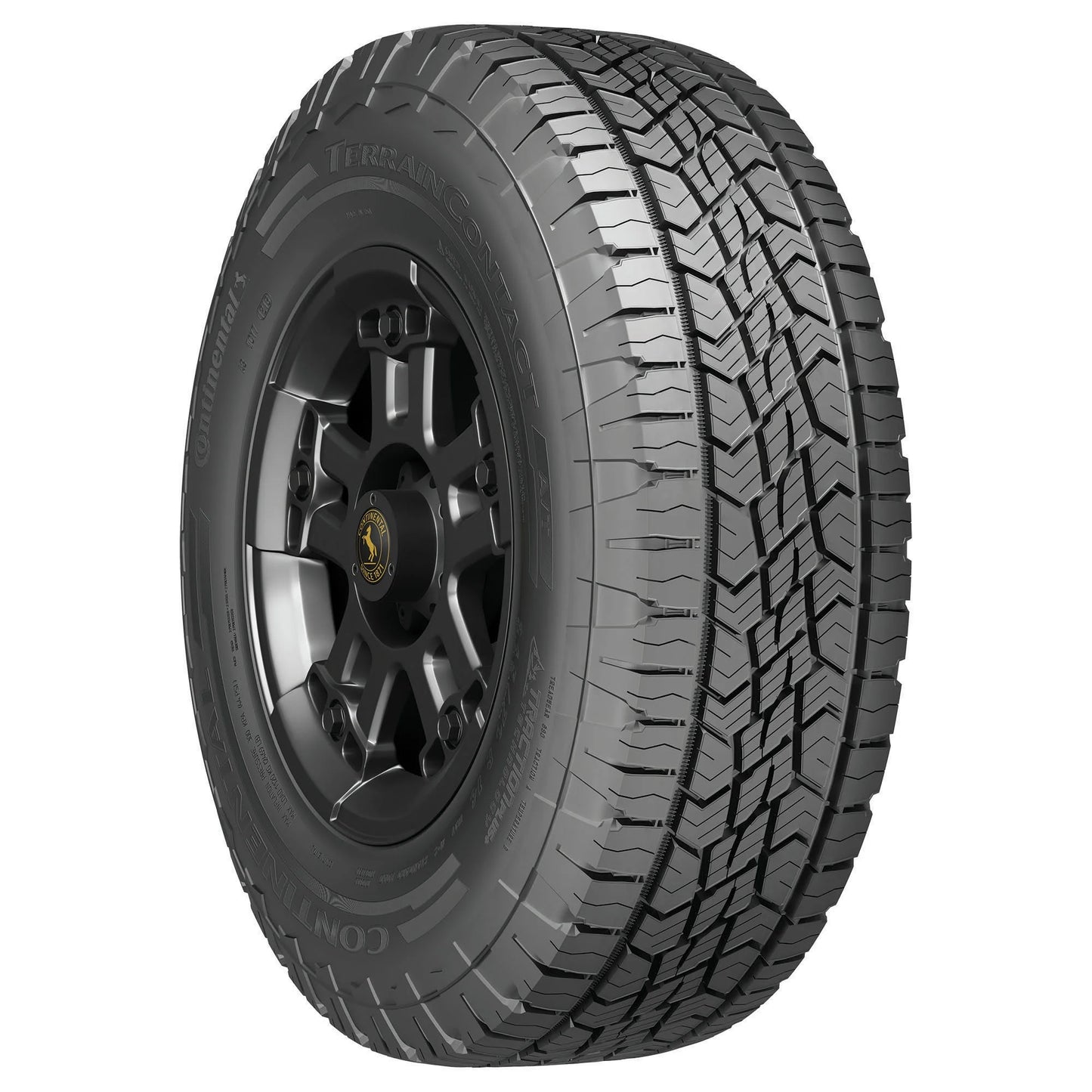 Continental terraincontact a/t all terrain 265/65r18 114t light truck tire