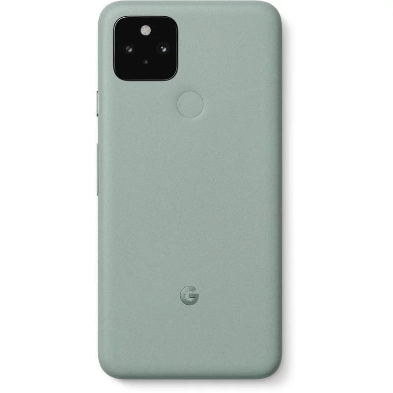 Restored google pixel 5 gd1yq 128gb sorta sage fully unlocked 6" smartphone (refurbished)