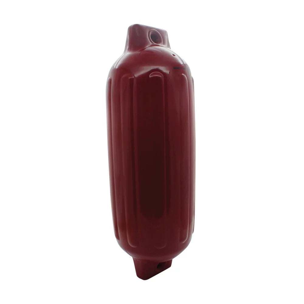 Extreme max 3006.7709 boattector inflatable fender - 8.5" x 27", cranberry