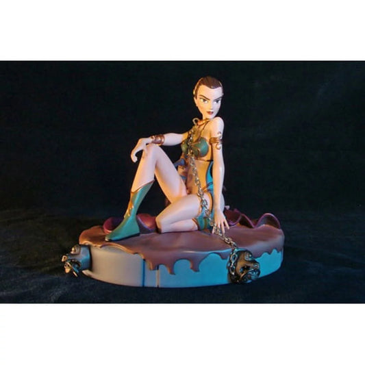 Gentle giant animated slave leia maquette