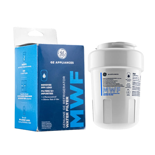 6 pack mwf refrigerator water filter replacement , compatible with smartwater mwf, mwfint, mwfp, mwfa,gwf, gwfa fridge water filter