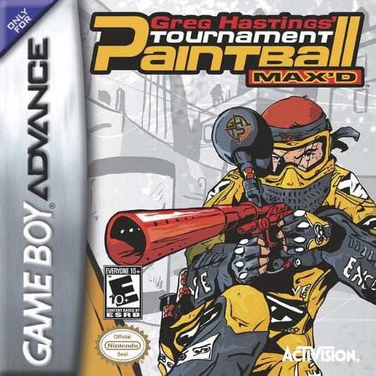 Greg hastings tournament paintball max''d gba