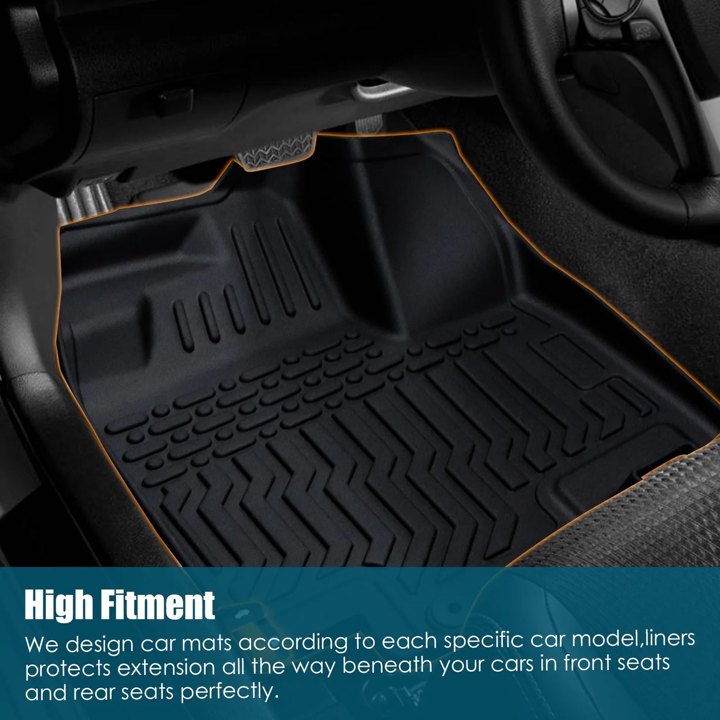 Shinysix floor mats,2020-2023 kia telluride kia telluride bucket car floor 2020-2023 bucket center console telluride bucket center floor 2020-2023 kia