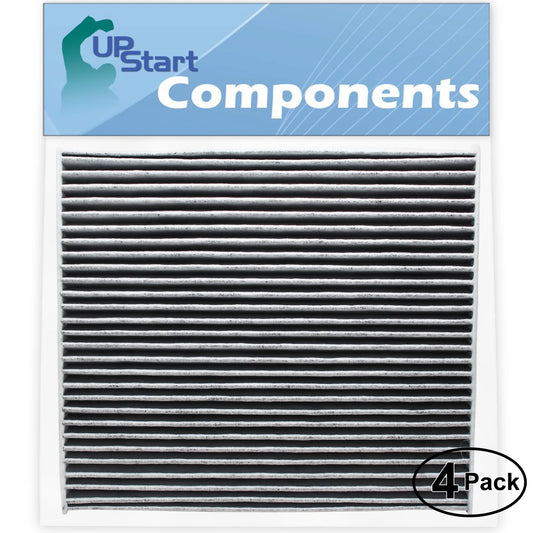 4-pack replacement for cabin air filter for 2013 hyundai santa fe l4 2.0l 1998cc 122 cid car/automotive - activated carbon, acf-11178