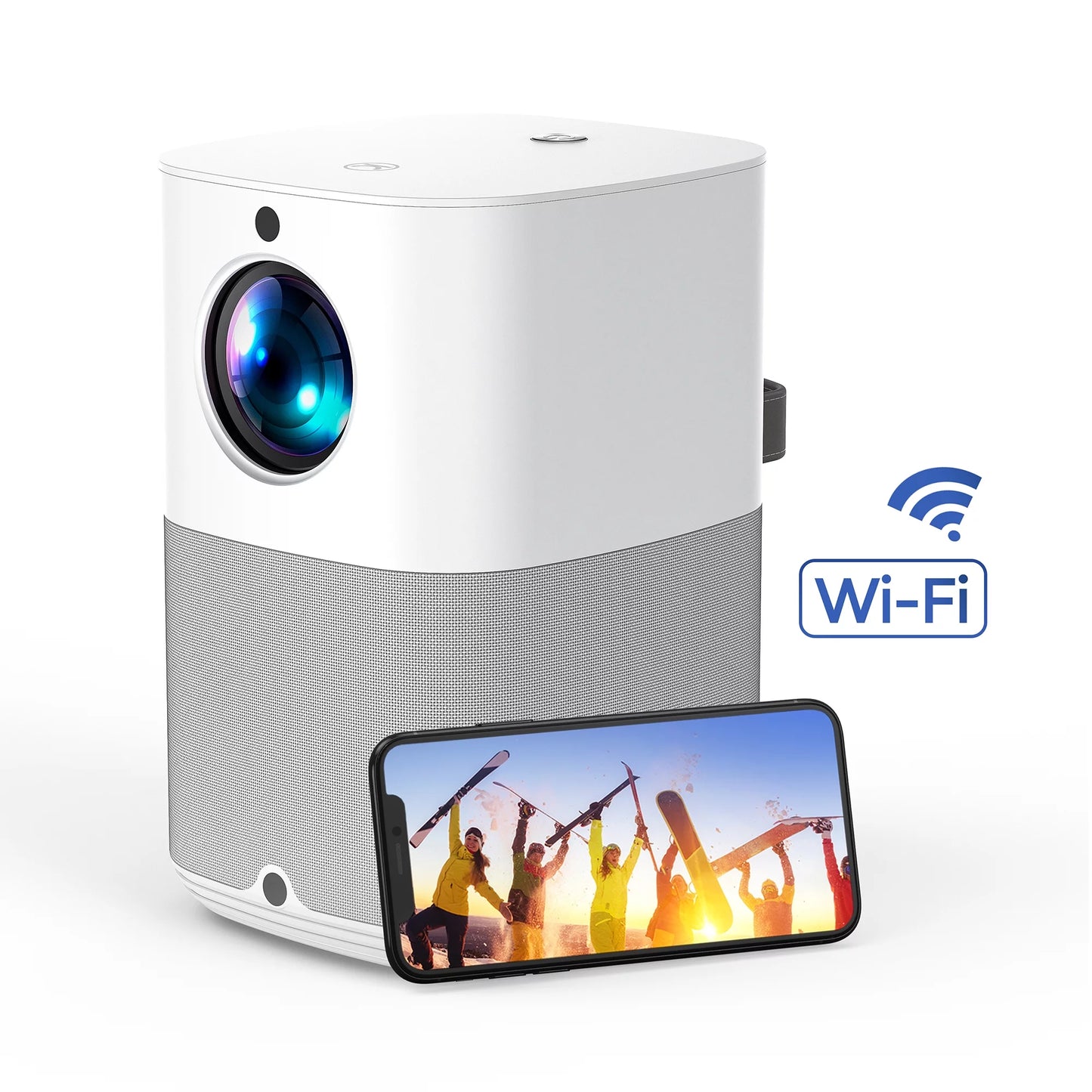 Vankyo performance x3 wifi bluetooth projector, dolby audio, native 1080p fhd vertical projector with 250" display, 4k supported portable mini projector, compatible with tv stick, ios & android