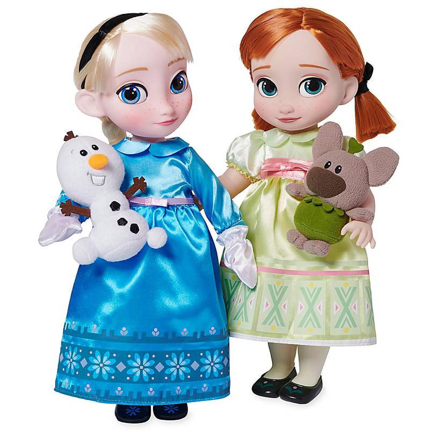 Disney animators' collection anna and elsa singing dolls deluxe gift set new box