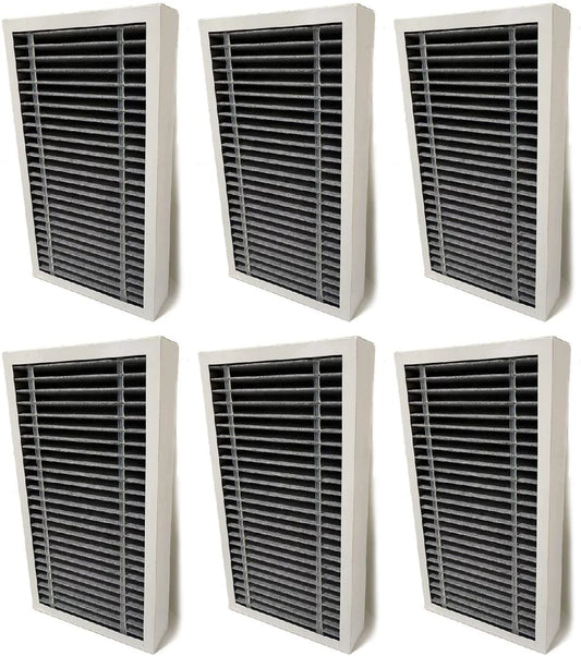 F1 fapf-f1-o carbon odor reduction hepa filter replacement for filtrate c01 t02 air purifier fap-c01-f1 fap-t02-f1. 6 units