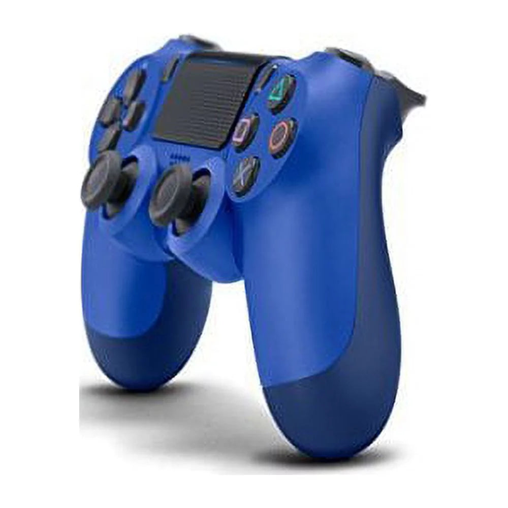 Restored dualshock 4 wireless controller for playstation 4 ps4 wave blue (refurbished)