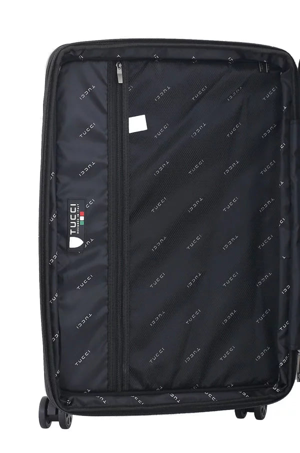 Tucci italy dinero - money man 24" luggage suitcase