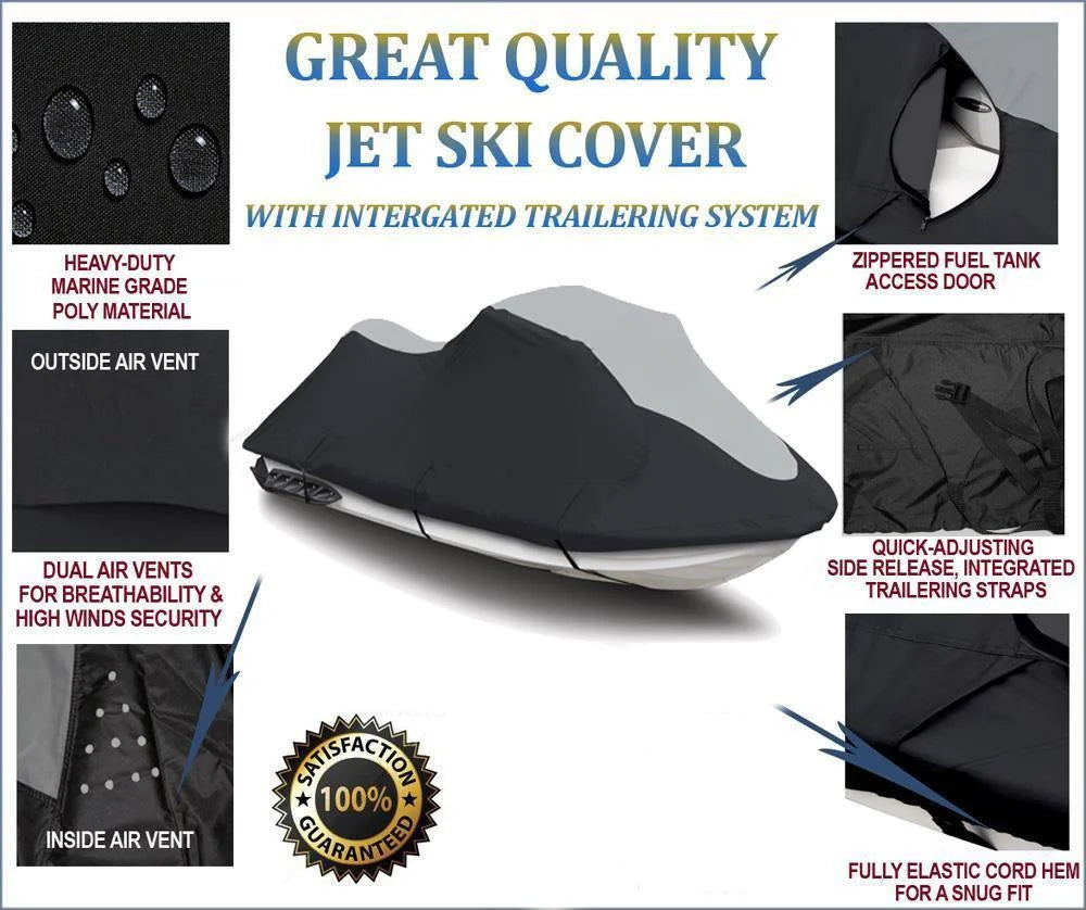 Super heavy-duty jetski jet ski cover boat pwc cover compatible for yamaha v1 2015 2016