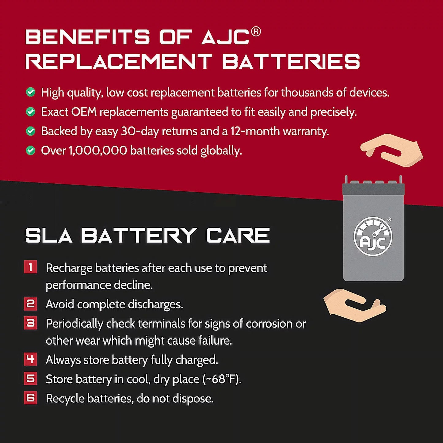 Bombardier mx z renegade 800r 800cc 12v snowmobile replacement battery (2004-2013) - this is an ajc brand replacement