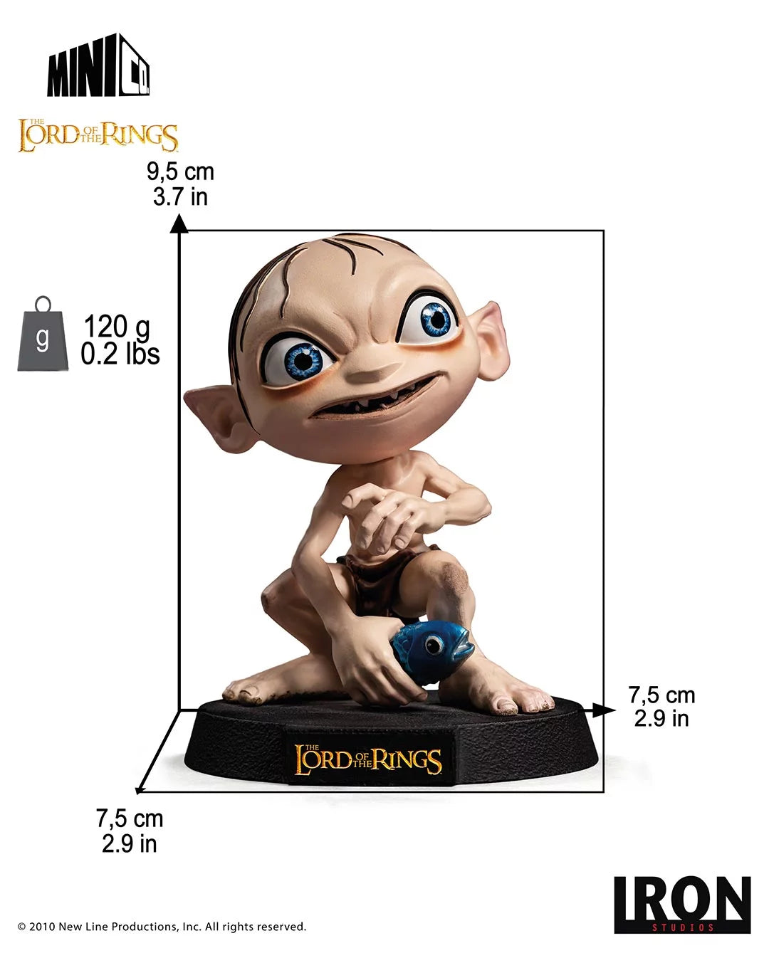 Gollum - lord of the rings - minico