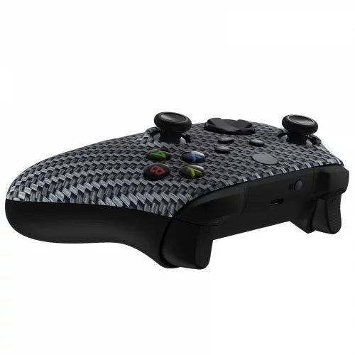 "carbon" xoriginal packaging one x smart custom rapid fire modded controller.fps mods. cod warzone