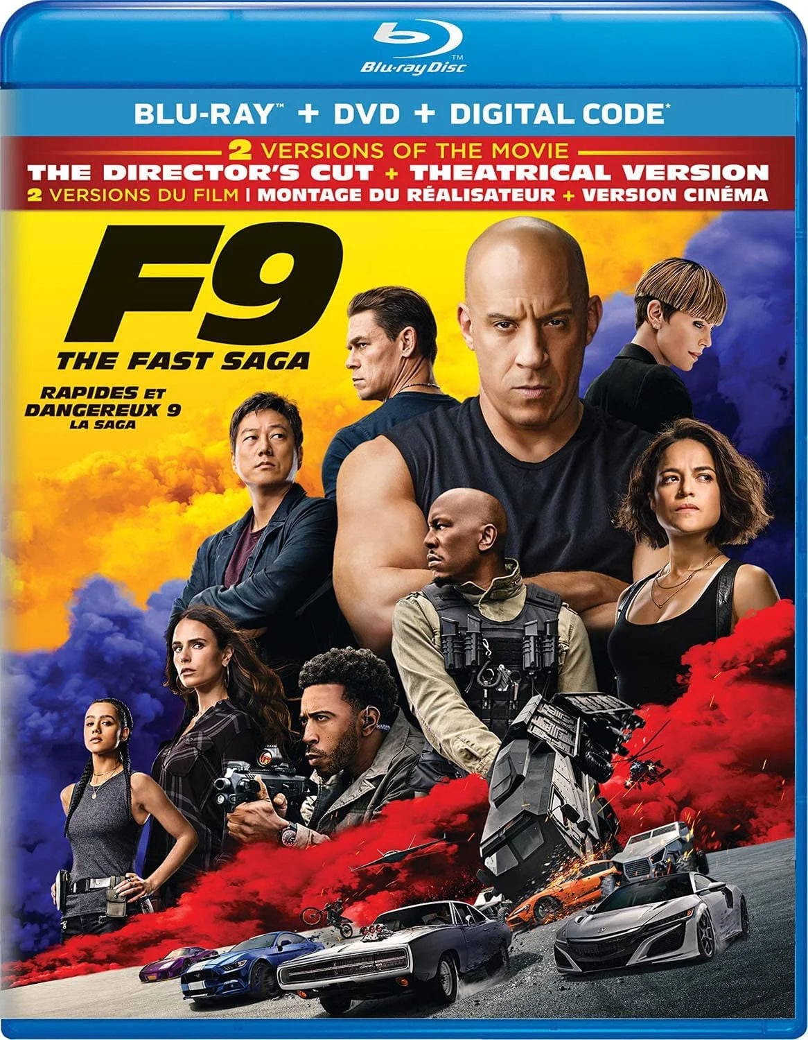 F9: the fast saga [blu-ray]