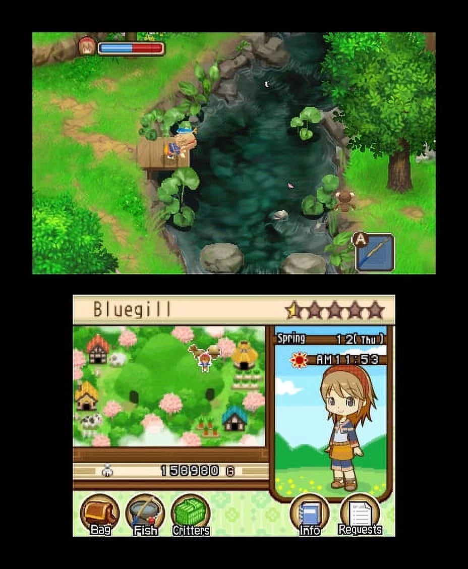 Nintendo 3ds - harvest moon: tale of two towns