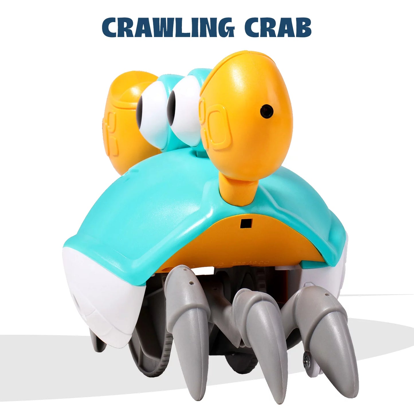 Avery crawling crab for little kids 6-12 years and toddlers 0-6 months tummy time, learning crawl and cognitive development - kids favorite gift