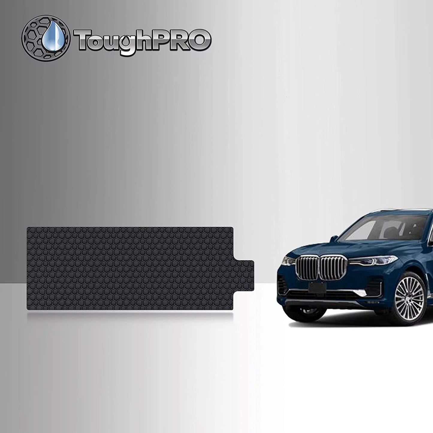 Toughpro cargo/trunk mat accessories compatible with bmw x7-3rd row up - all weather - heavy duty - (made in usa) - 2022