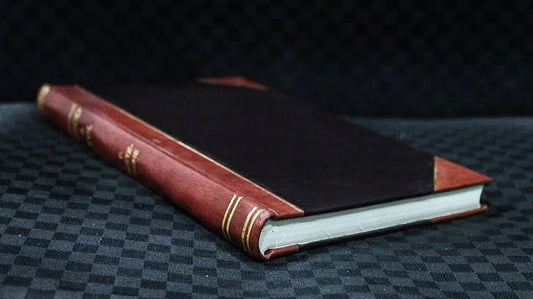 Discours du tres honorable sir charles fitzpatrick ... juge en chef du canada, a l'occasion de la pose de la pierre angulaire du monument cartier, montreal, 2 septembre, 1913 (1913) [leatherbound]