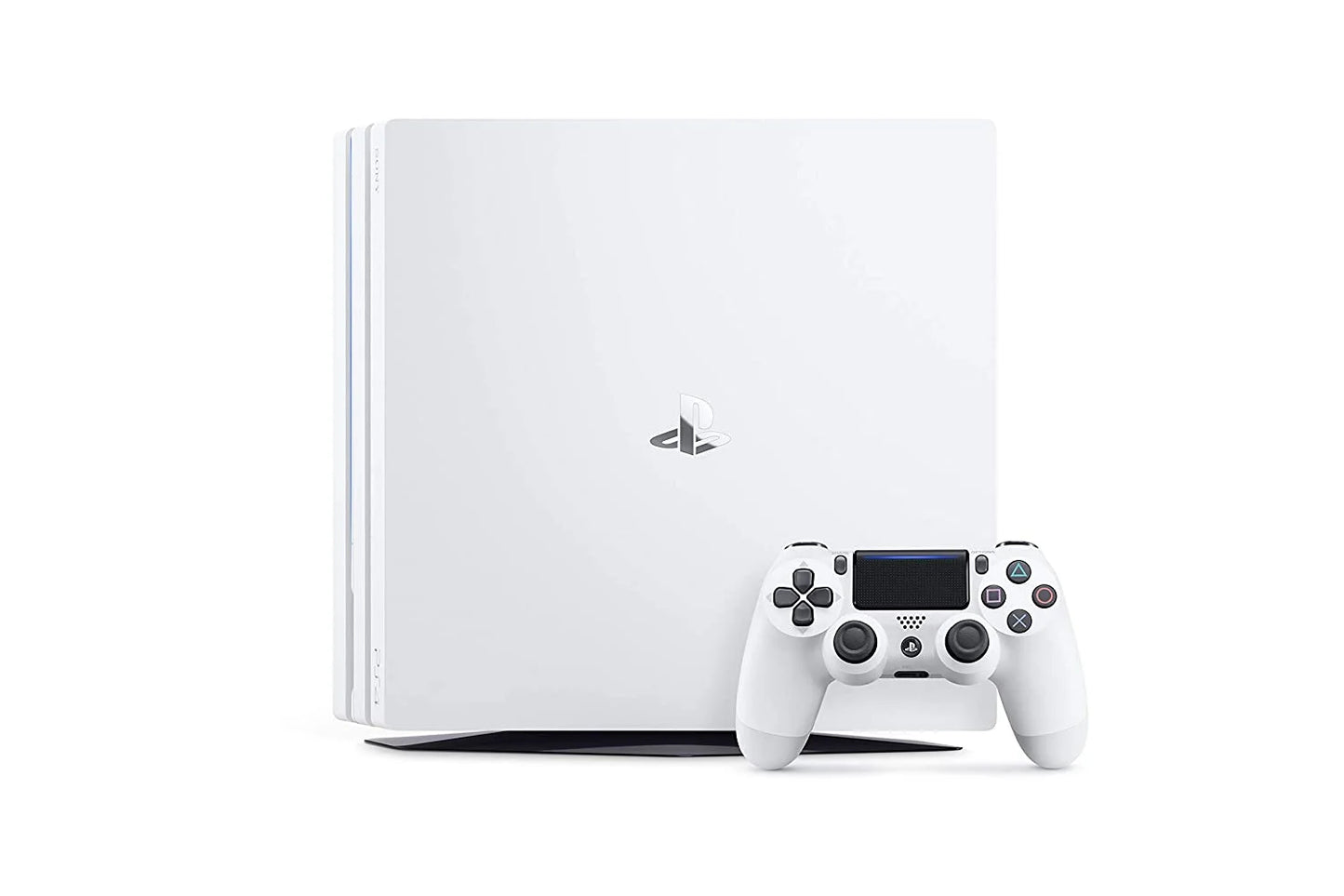 Sony playstation 4 original 500gb matte white gaming console + gaming earbuds with microphone bolt axtion bundle like new