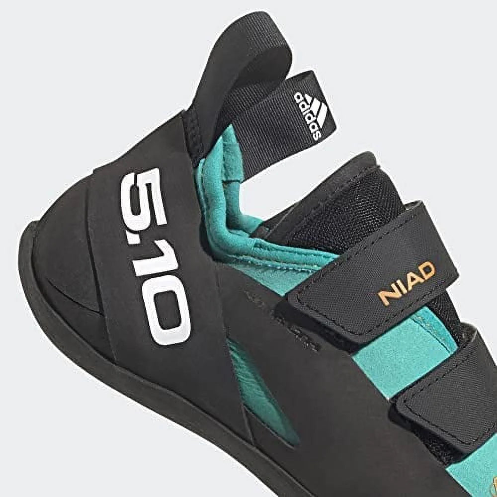 Five ten niad vcs climbing shoes womens 9 black/black/white