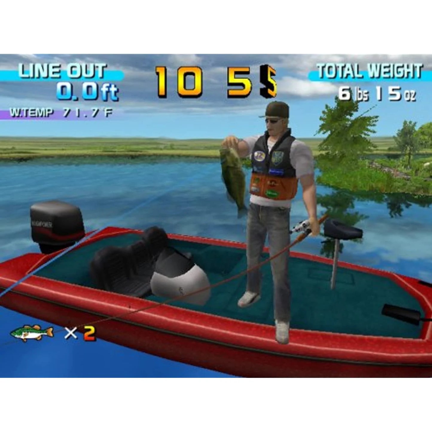 Sega bass fishing - nintendo wii