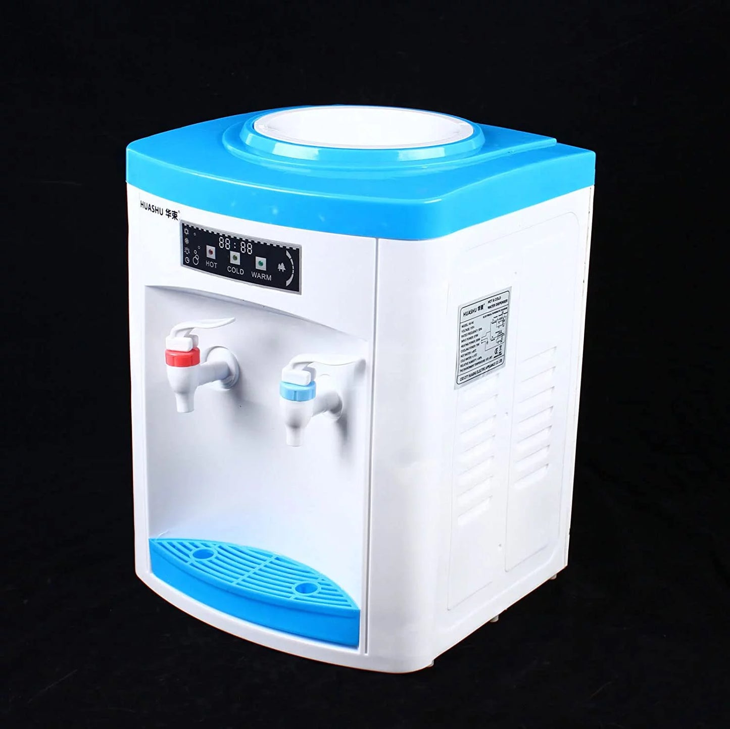 Wuzstar electric hot cold water dispenser desktop water cooler