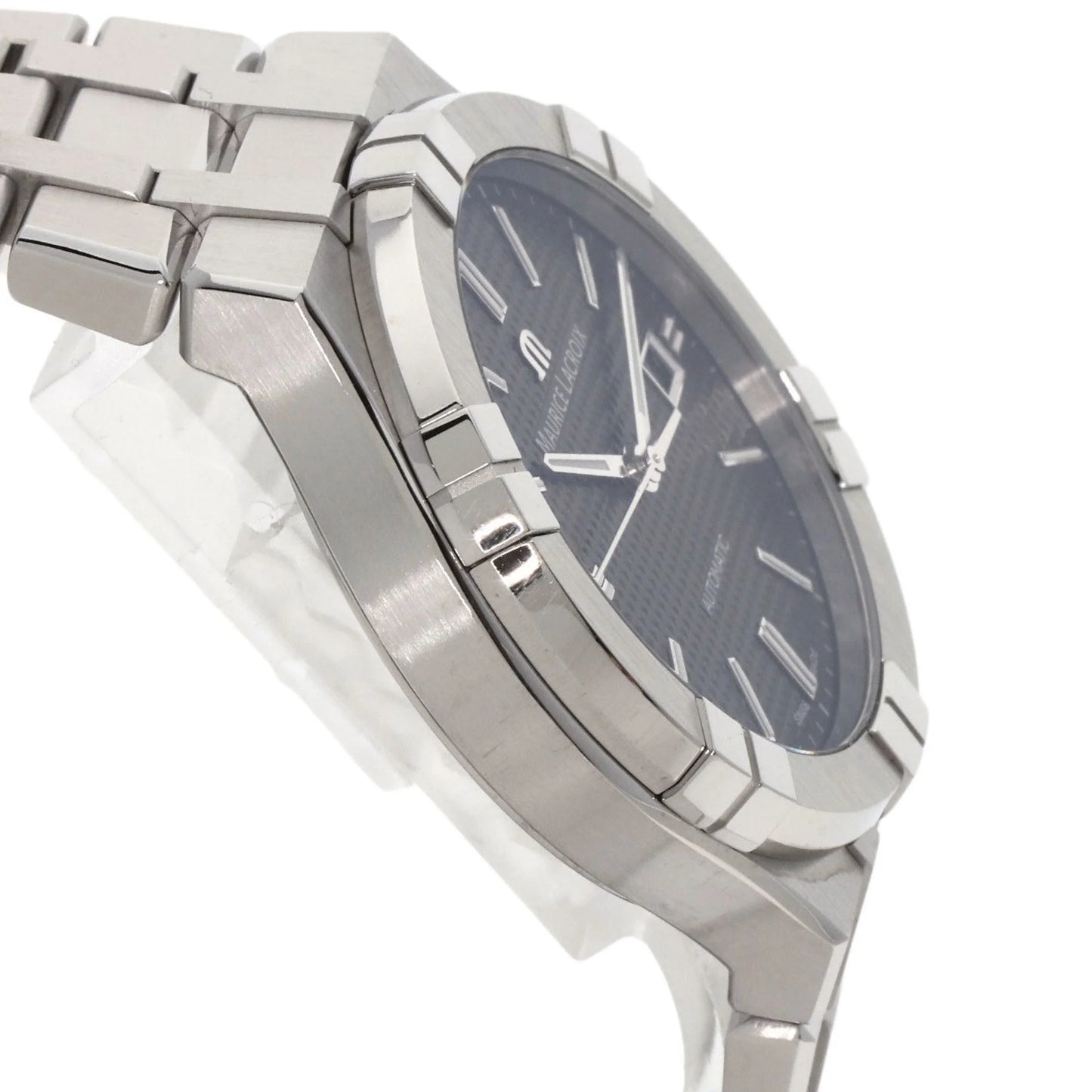 Pre-owned maurice lacroix ai6008 icon watch stainless steel ss men's maurice lacroix (good)