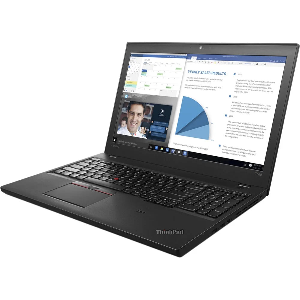 Restored lenovo thinkpad t560 notebook intel's i5 processor 2.40 ghz 16 gb ram 512 gb ssd w10p (refurbished)